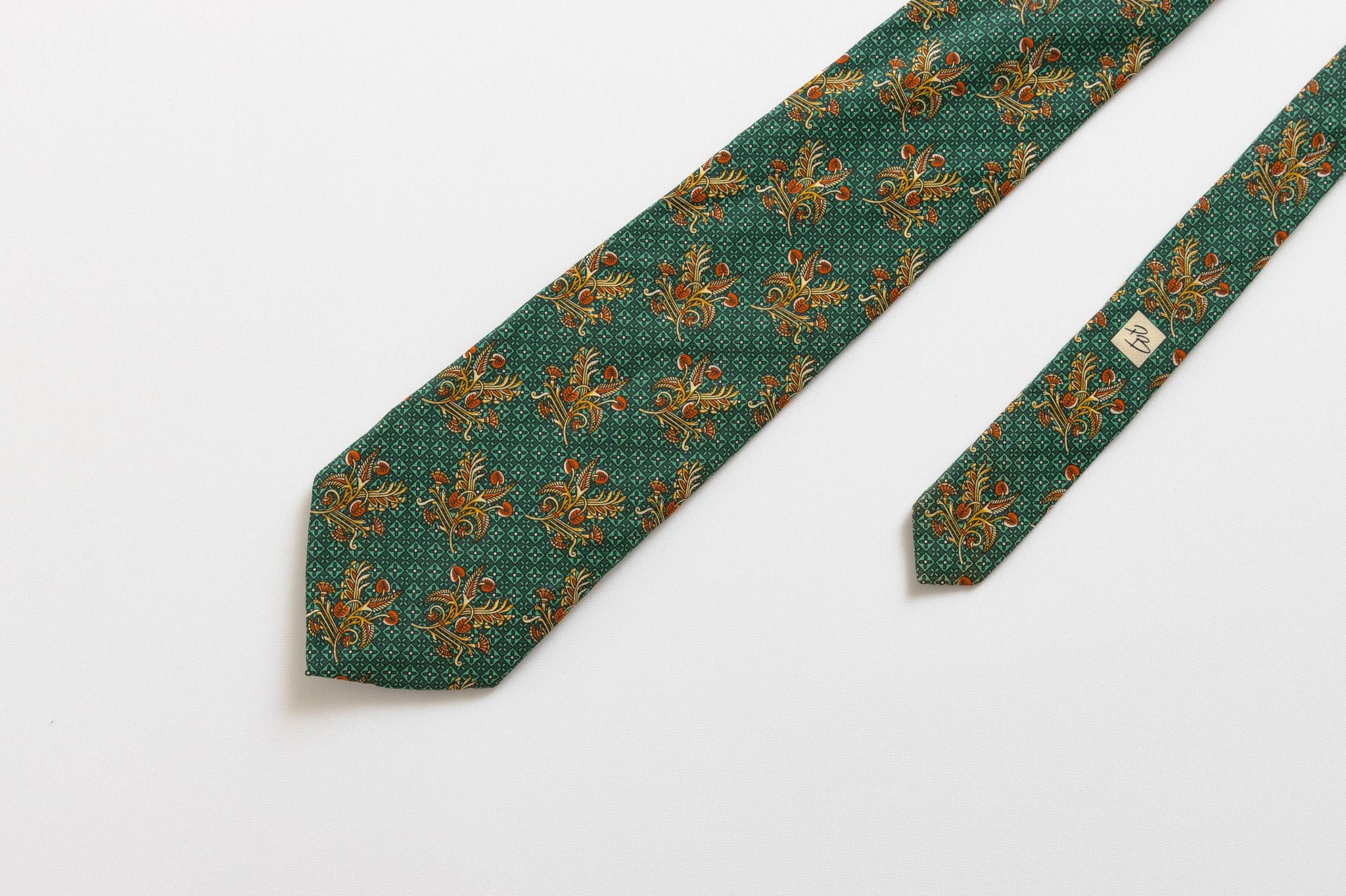 Vintage PIERRE BALMAIN Tie 100% silk necktie retro beautiful floral pattern classic print luxury gift for men authentic multicolor