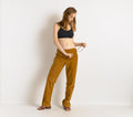 80s Vintage High Waisted Suede Woman Pants size 10 Medium 4331/ Vintage woman suede trousers/ vintage woman clothing/ vintage woman