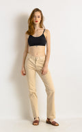 90s Vintage Rare DKNY Beige High Waisted MOMs Denim Straight Leg Zip Fastens Jeans Trousers 3349 Girlfriend Gift Present/ Vintage Clothing