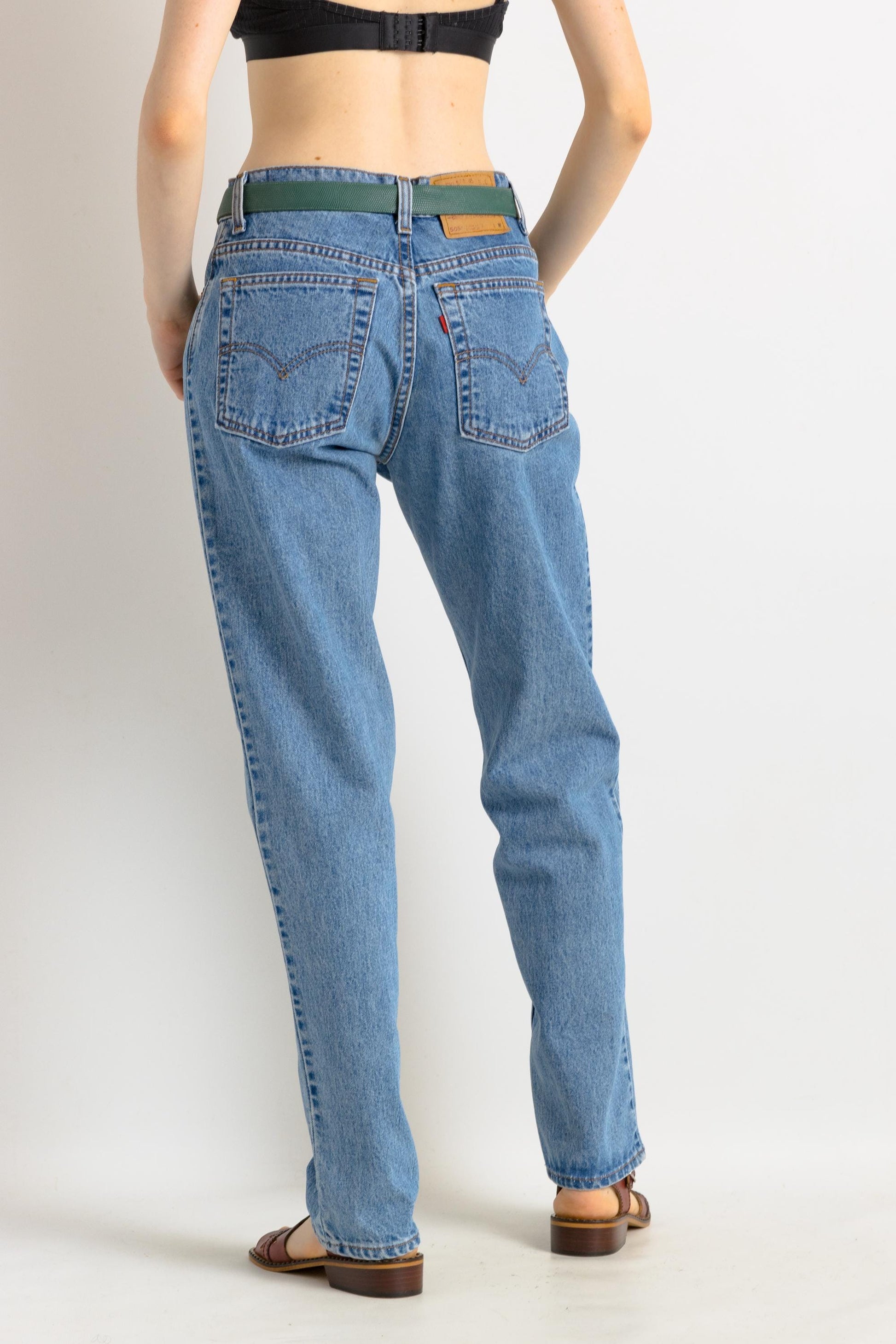 80s Levi's Woman Vintage High Waisted Moms 550 Denim Trousers Size Small 4387/ Vintage Woman Clothing/ Vintage Woman Levi's Jeans size Small