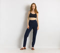 80s Vintage Vtg Rare Dark Blue High Waisted Woman Wool Fall 100% Wool Woolmark High Waisted Moms Trousers 4099 Girlfirend Gift SIze S Small