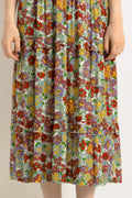 00s Preloved Woman Ba&sh Maxi Floral Multi Dress size Small