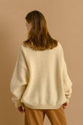 Vintage Cable Knit Beige Sweater Vintage Aran Cable Knit Cardigan Beige Irish Handmade Cardigan Hand Knitted Traditional size Xlarge