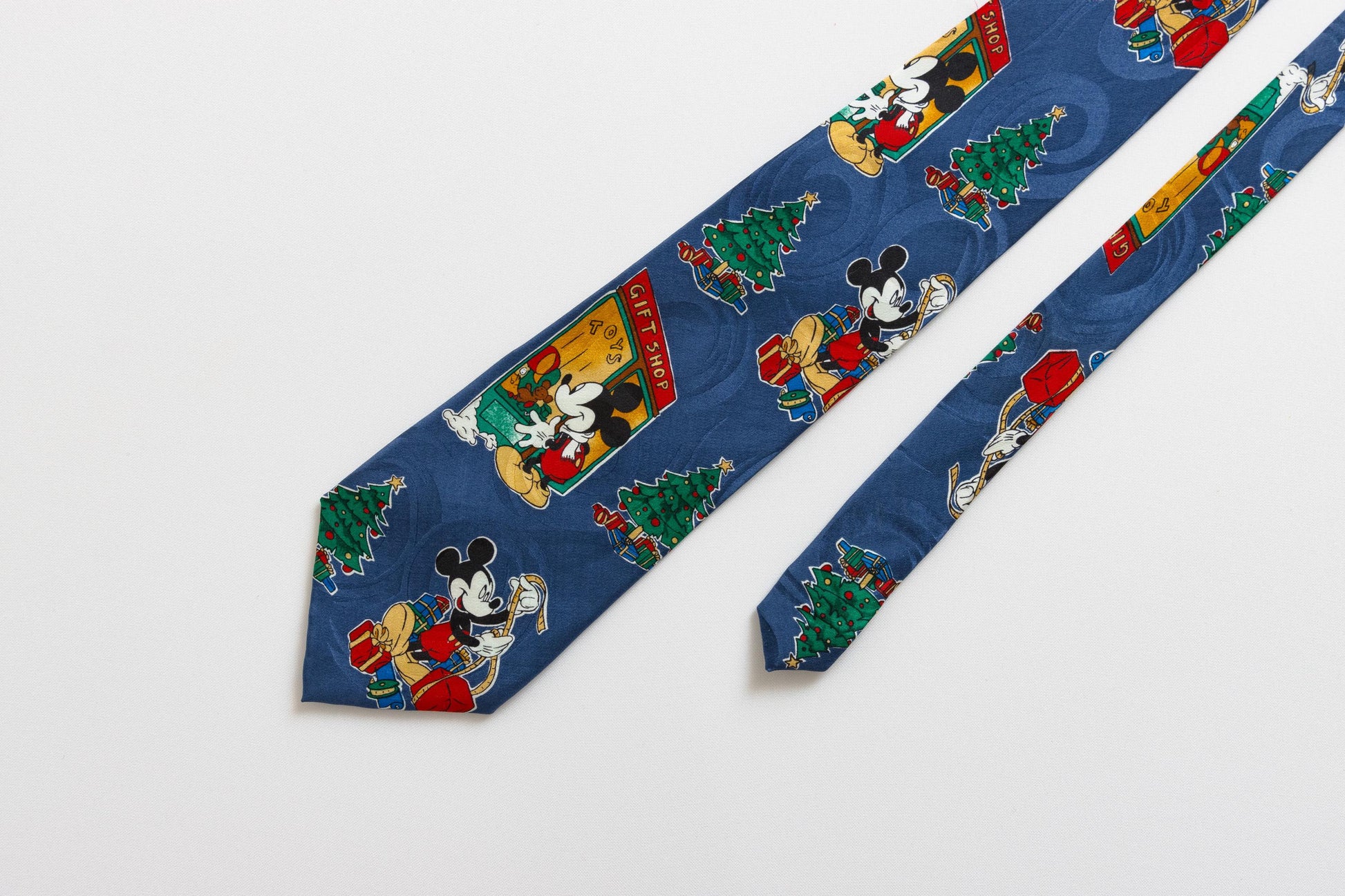 vintage Mickey Mouse Disney Tie abstract print necktie retro beautiful luxury gift for men accessories silk 90s style men's